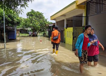 Desa Cikande Permai Dilanda Banjir, Satu Warganya Meninggal Dunia