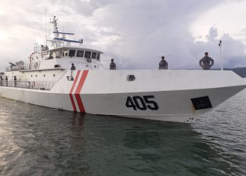 Patroli Malam KN. Ular Laut – 405 Bakamla RI, Usir Kapal Yunani