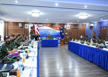 Jamin Keamanan Laut Yurisdiksi Nasional, TNI AL Gelar Rakor Proyeksi Operasi Tahun 2022