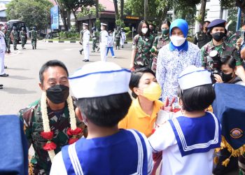 Panglima TNI Kunjungi Markas Prajurit Pengawal Samudera
