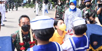 Panglima TNI Kunjungi Markas Prajurit Pengawal Samudera