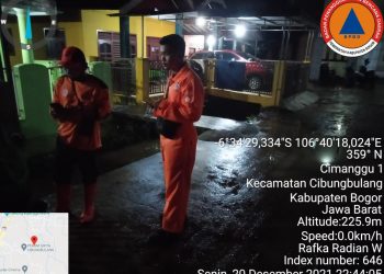 Warga Kabupaten Bogor Bersihkan Rumah Saat Banjir Sudah Surut