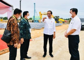 Groundbreaking Kawasan Industri Hijau, Jokowi: Lompatan Transformasi Ekonomi Indonesia Dimulai Dari Sini