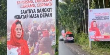 Pencitraan Politik di Tempat Bencana, Warga: Baliho Puan Menyakitkan Hati Pengungsi