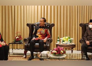 Presiden Jokowi dan Maruf Amin Hadiri HUT PDIP ke-50