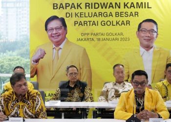 Akhirnya Ridwan Kamil Resmi Gabung Partai Golkar, Emil Siap Kampanyekan Airlangga Capres 2024