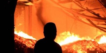 KKB Bakar Kantor Dukcapil Pegunungan Bintang