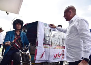 Edy Rahmayadi Harapkan HPN 2023 Bergairah, Sosialisasinya Pakai Ratusan Becak Motor