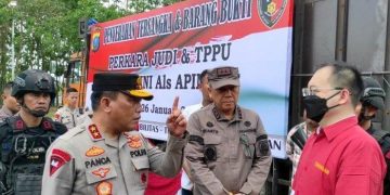 Kapolda Sumut Bentak Apin BK Soal Konsorsium 303