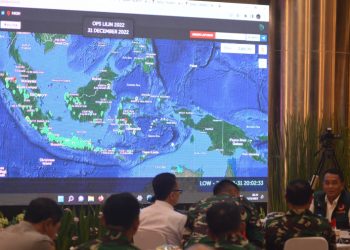 BNPB Bersama Tim Gabungan Lakukan Monitoring Situasi Kamtibmas Jelang Tahun Baru 2023