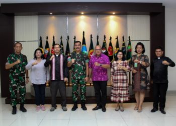 Pangdam XII/Tpr Terima Kunjungan Silaturahmi Pengurus PGIW Kalbar