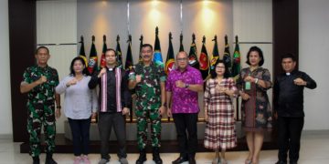 Pangdam XII/Tpr Terima Kunjungan Silaturahmi Pengurus PGIW Kalbar