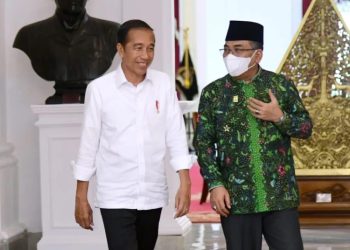Presiden Jokowi Terima Ketua Umum PBNU