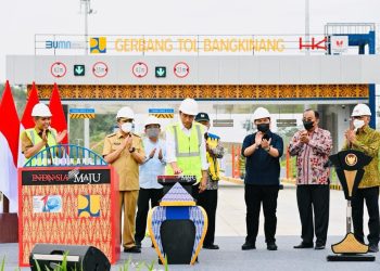 Presiden RI Resmikan Tol Pekanbaru-Bangkinang