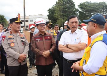 Menkomarves Pastikan Progres Vanue F1- H20 di Kota Balige Tuntas Februari
