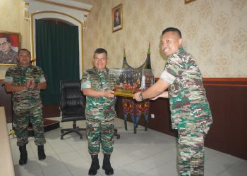 Cek Kesiapan Satuan di Wilayah Korem 032/Wbr, Pangdam I/BB Kunjungi Kodim 0304/Agam