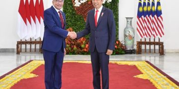 Presiden Jokowi Sambut Kunjungan Resmi PM Anwar Ibrahim di Istana Bogor