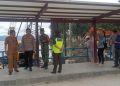 Kapolres Toba Bersama Sekda Kabupaten Pantau Kebersihan Lokasi Progres Kesiapan F1- H20