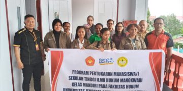 Dr. Filep Wamafma Kirim 5 Mahasiswa STIH Kuliah di Unsoed Jawa Tengah