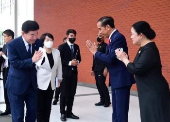 Bertemu Ketua Majelis Nasional Korsel, Presiden Jokowi Bahas Upaya Peningkatan Kerja Sama