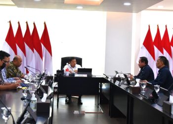 Kepala Bakamla RI Lakukan Kunjungan Kerja kepada Menteri PPN/Kepala Bappenas