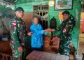 Berkat Pelayanan Kesehatan, Warga Serahkan Senpi Rakitan Kepada Satgas Pamtas Yonif 645/GTY
