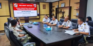 Tindaklanjuti Kerjasama, Bakamla Zona Tengah Terima Kunjungan Barantan Manado