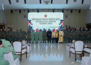 Kodam I/BB Laksanakan Perayaan Natal Oikumene Dengan Penuh Sukacita