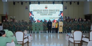 Kodam I/BB Laksanakan Perayaan Natal Oikumene Dengan Penuh Sukacita