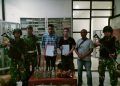 Prajurit Satgas Pamtas Yonif 645/GTY Kembali Mengamankan Miras Illegal di Jalur Tikus