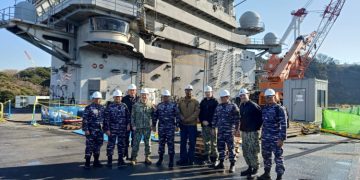 TNI AL Dan Us Navy Chaplain Bahas Kerjasama Pembinaan Mental Prajurit