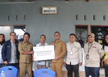 Jelang F1- H20, PT Inalum Bersama Kemenparekraf RI Bantu Fasilitas Homestay Bagi Pokdarwis Desa Meat
