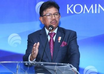 Johnny G Plate Bantah Mundur dari Jabatan Menkominfo