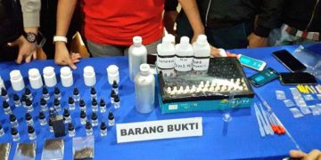 Polisi Bongkar Sindikat Pengedar Narkoba Jenis Liquid Vape