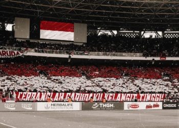 Paspampres Bantah Rusak Koreo Suporter Timnas Indonesia