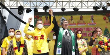 Golkar Sumut Gelar Perayaan Natal dan Syukuran Awal Tahun 2023, Ijeck: Kita Menghormati Seluruh Umat Beragama