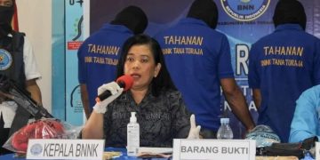 Saat BNN Konferensi Pers, Seorang Pengedar Sabu Ngaku Dilindungi Polisi