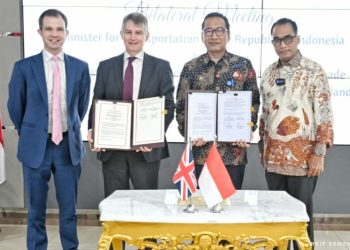 Indonesia dan Inggris Sepakati Kerja Sama Pengembangan Pelayaran Berkelanjutan