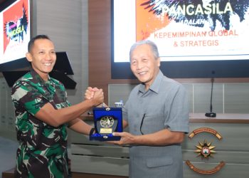 Kuliah Umum Laksamana TNI (Purn) Slamet Soebijanto Kepada Pasis Dikreg Seskoal Angkatan Ke-61 TA 2023