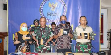 Kodam XII/Tpr Serahkan Barang Bukti 7,1 Kg Sabu ke BNN Kalbar
