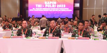 Presiden RI Bicara Stabilitas Keamanan Jelang Pemilu 2024, Kepala Bakamla RI Hadiri Rapim TNI Polri