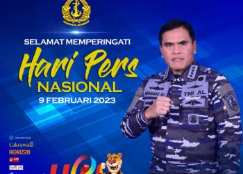 Kasal di Tengah Insan Pers Pada Peringatan Hari Pers Nasional  Jalesveva Jayamahe