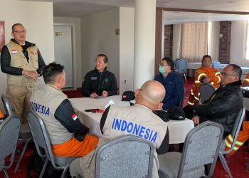 Setiba di Turkiye, Tim Kemanusiaan Indonesia Lanjutkan Perjalanan Menuju Lokasi Terdampak