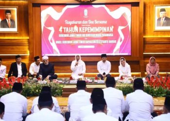 Tasyakuran Dan Doa Bersama Tandai 4 Tahun Kepemimpinan Khofifah-Emil