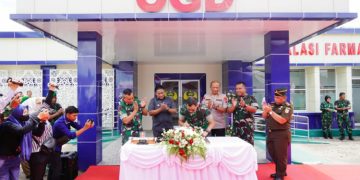 Pangdam XII/Tpr Resmikan Pembangunan Gedung Rumah Sakit Tk. IV 12.07.03 Palangka Raya