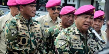 Menhan RI : Disiplin Korps Marinir TNI AL Terkenal Sepanjang Masa
