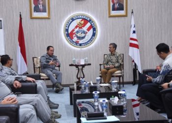 Kepala Bakamla RI Terima Kunjungan dari Dirjen HPI Kemlu