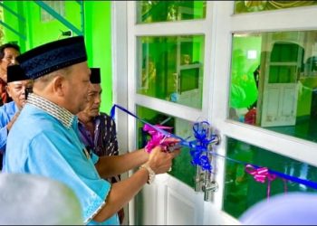 Syah Afandin Resmikan Masjid Al Falah di Wampu