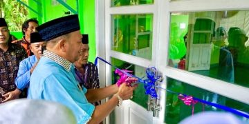 Syah Afandin Resmikan Masjid Al Falah di Wampu