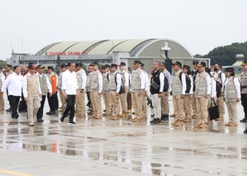 Presiden Joko Widodo Berangkatkan Dukungan Kemanusiaan untuk Turkiye dan Suriah Tahap Ketiga